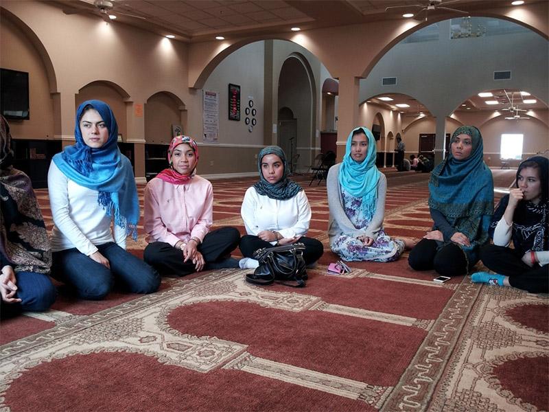 UIW students learn at the Muslim Children Education and Civic Center